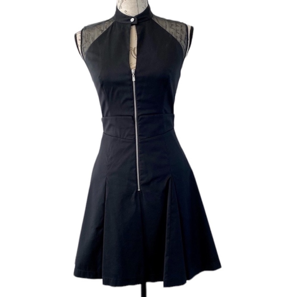 Robert Rodriguez Black Zip Dress